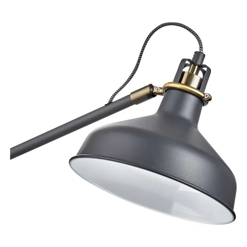 Podna lampa ARTHUR 1xE27/25W/230V siva