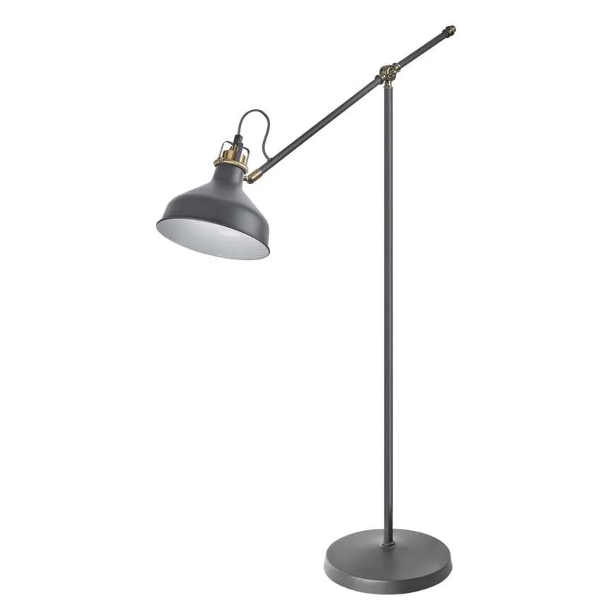 Podna lampa ARTHUR 1xE27/25W/230V siva