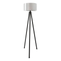 Podna lampa AYD 1xE27/40W/230V crna/bijela