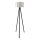 Podna lampa AYD 1xE27/40W/230V crna/bijela