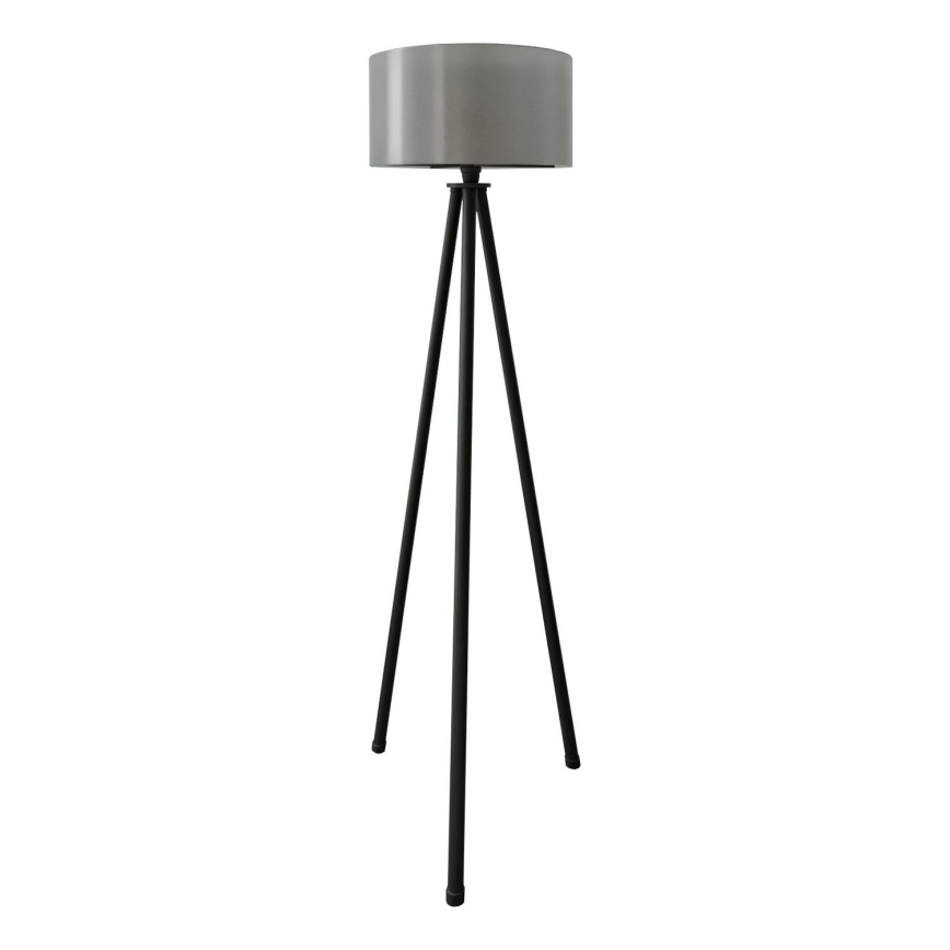 Podna lampa AYD 1xE27/40W/230V crna/siva