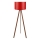 Podna lampa AYD 1xE27/40W/230V crvena/smeđa