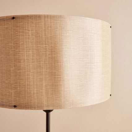 Podna lampa AYD 1xE27/40W/230V smeđa/bež