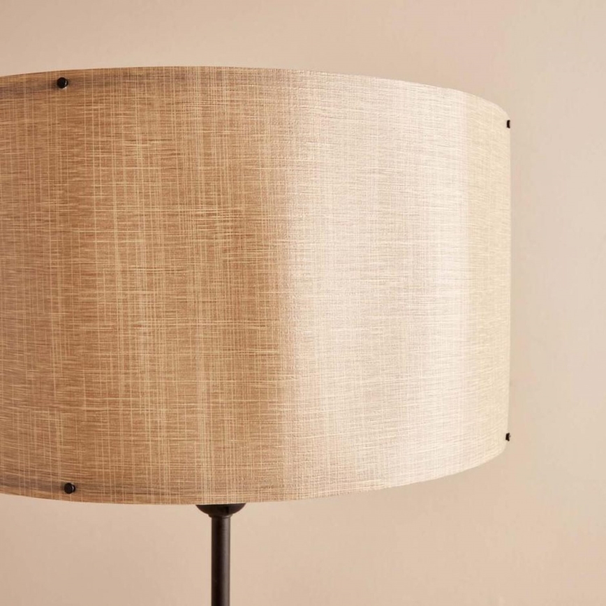 Podna lampa AYD 1xE27/40W/230V smeđa/bež