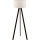 Podna lampa AYD 1xE27/40W/230V smeđa/bijela