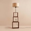 Podna lampa AYD 1xE27/40W/230V smeđa