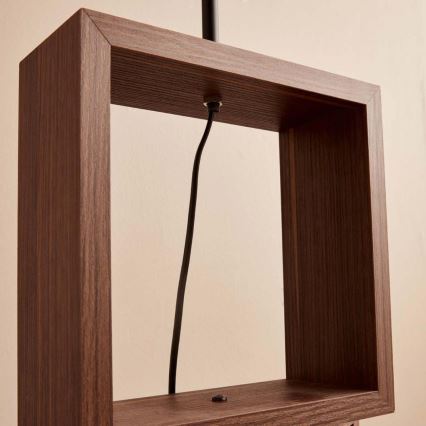 Podna lampa AYD 1xE27/40W/230V smeđa