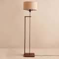 Podna lampa AYD 1xE27/40W/230V smeđa