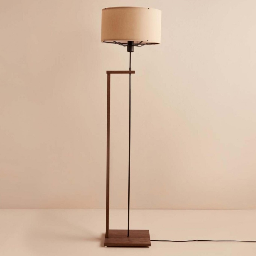 Podna lampa AYD 1xE27/40W/230V smeđa