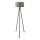 Podna lampa AYD 1xE27/40W/230V smeđa/siva