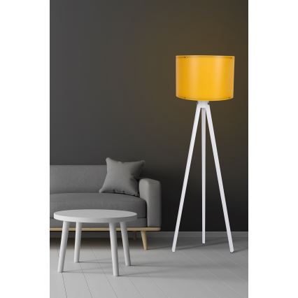 Podna lampa AYD 1xE27/60W/230V narančasta/bijela