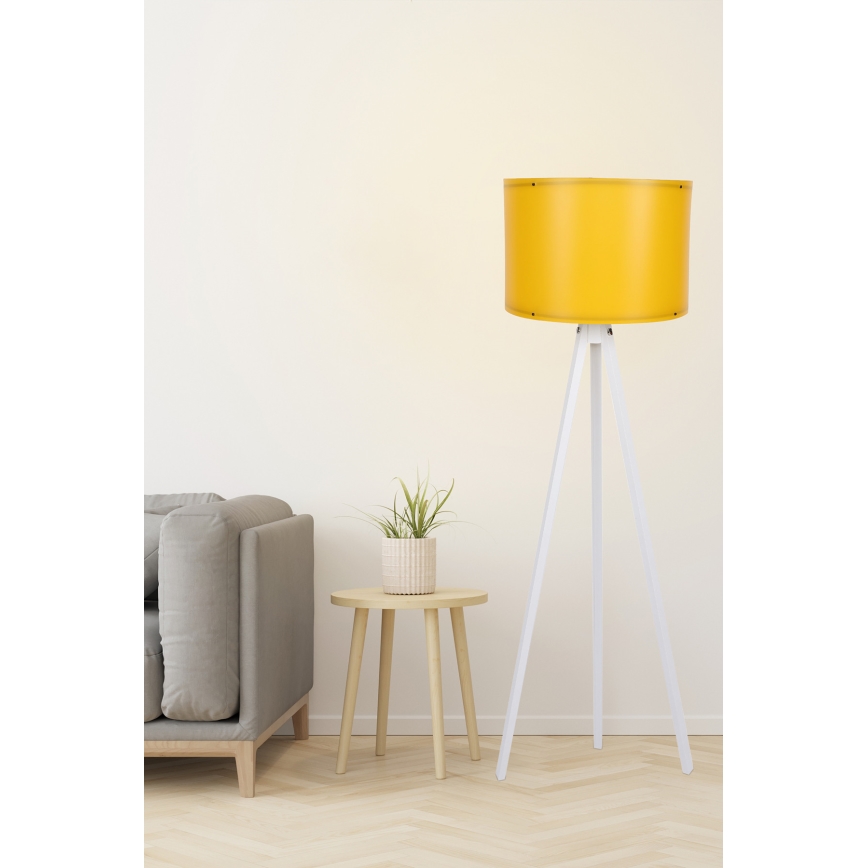 Podna lampa AYD 1xE27/60W/230V narančasta/bijela