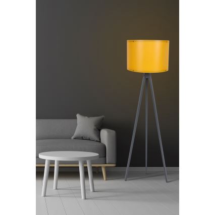 Podna lampa AYD 1xE27/60W/230V narančasta/siva