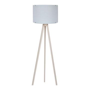 Podna lampa AYD 1xE27/60W/230V siva/bež