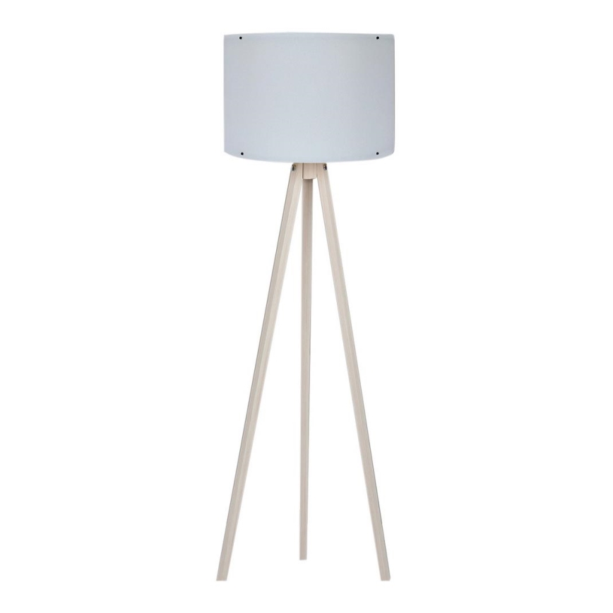 Podna lampa AYD 1xE27/60W/230V siva/bež