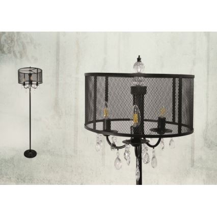 Podna lampa BRESSO 3xE14/12W/230V