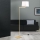 Podna lampa CARLTON 1xE27/40W/230V bijela/zlatna