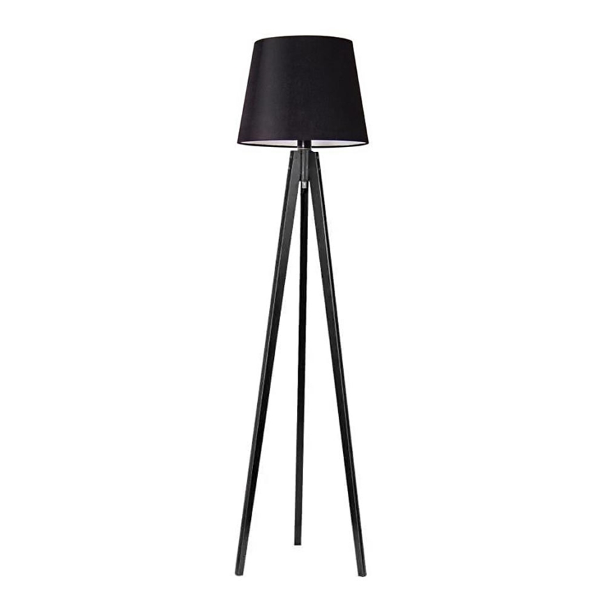 Podna lampa CONE 1xE27/60W/230V wenge crna