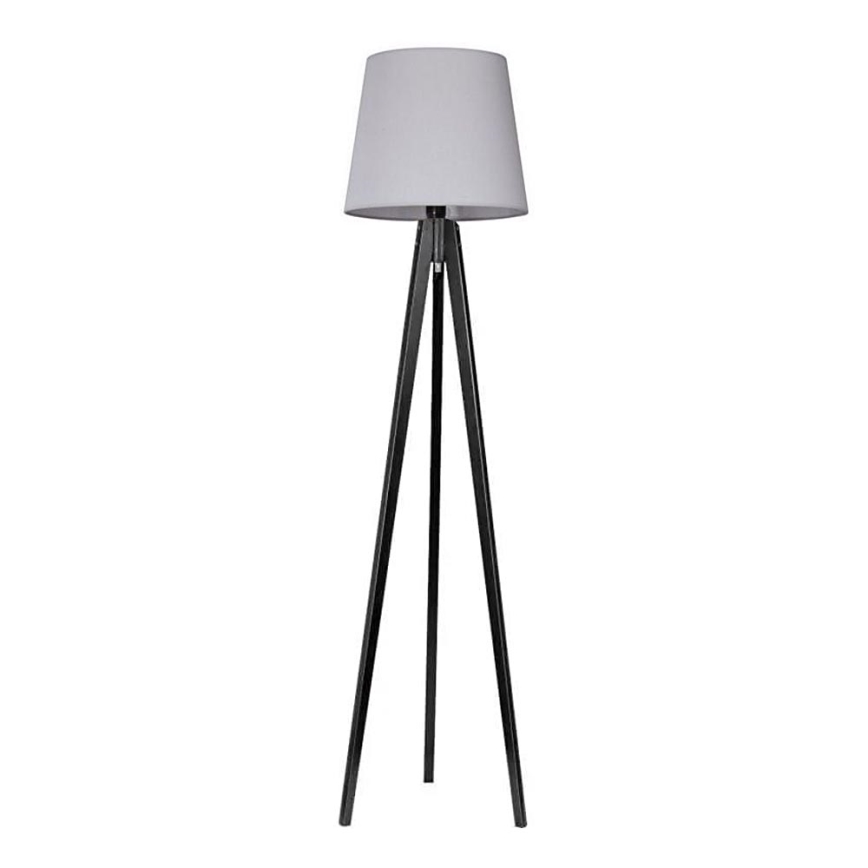 Podna lampa CONE 1xE27/60W/230V wenge siva