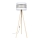 Podna lampa CORAL 1xE27/60W/230V bež/bijela/zlatna