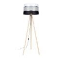 Podna lampa CORAL 1xE27/60W/230V bež/crna/bijela/mat krom