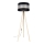 Podna lampa CORAL 1xE27/60W/230V bež/crna/zlatna