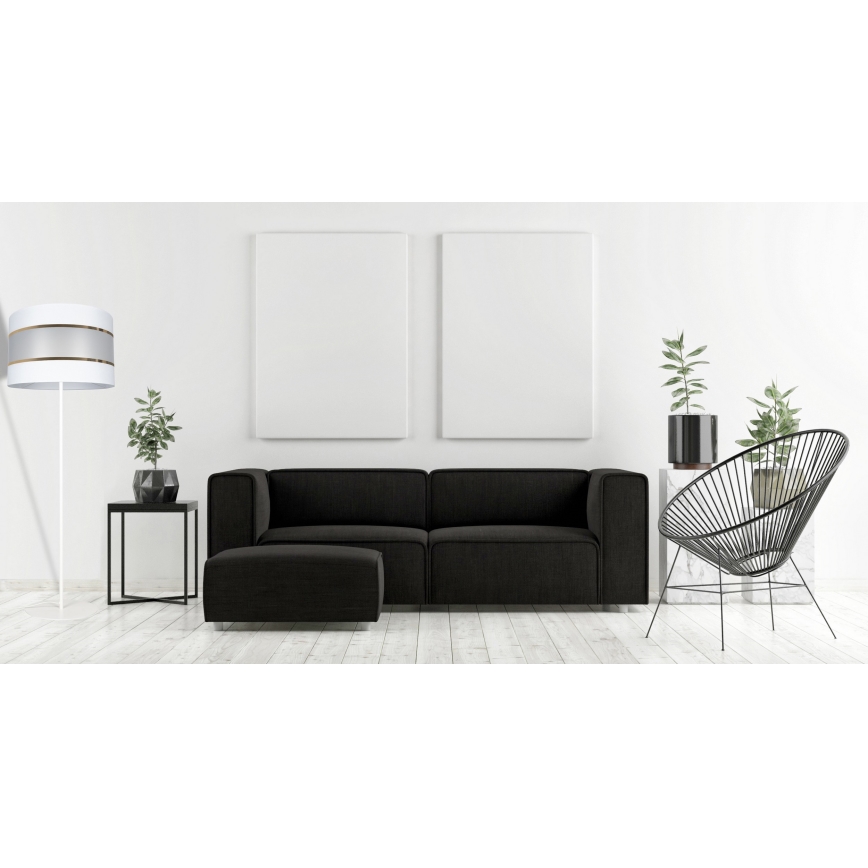 Podna lampa CORAL 1xE27/60W/230V bijela