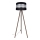 Podna lampa CORAL 1xE27/60W/230V smeđa/crna/mat krom