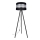 Podna lampa CORAL 1xE27/60W/230V wenge/crna/mat krom