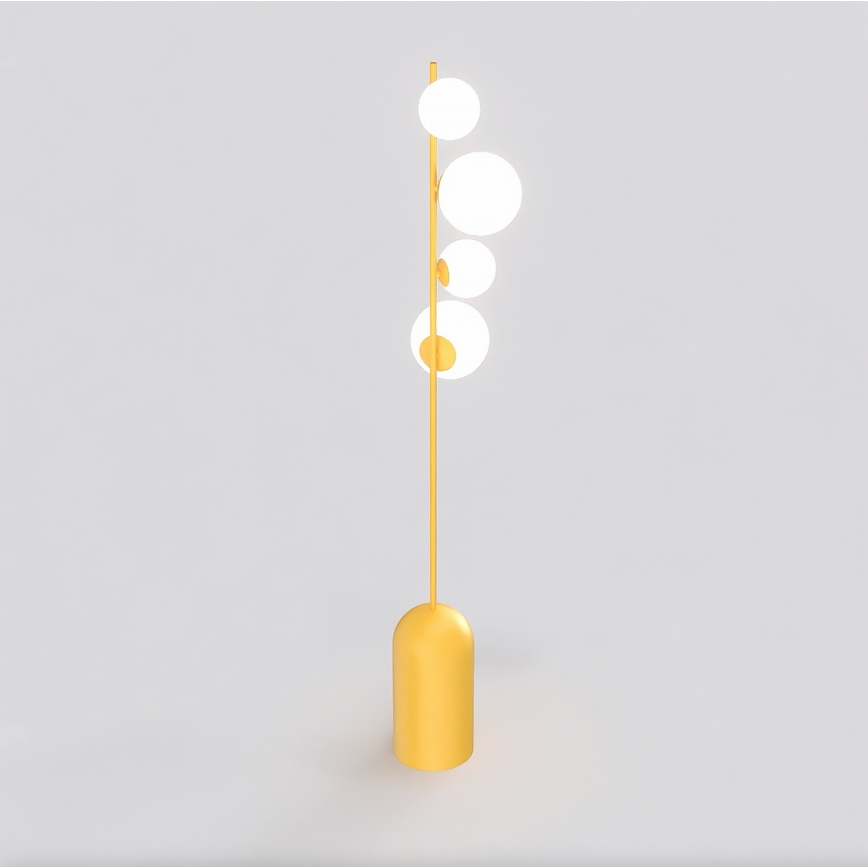 Podna lampa ETNO 4xG9/8W/230V narančasta