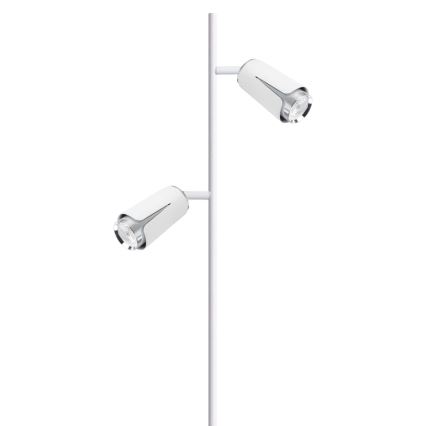 Podna lampa FLOWER 2xGU10/8W/230V bijela