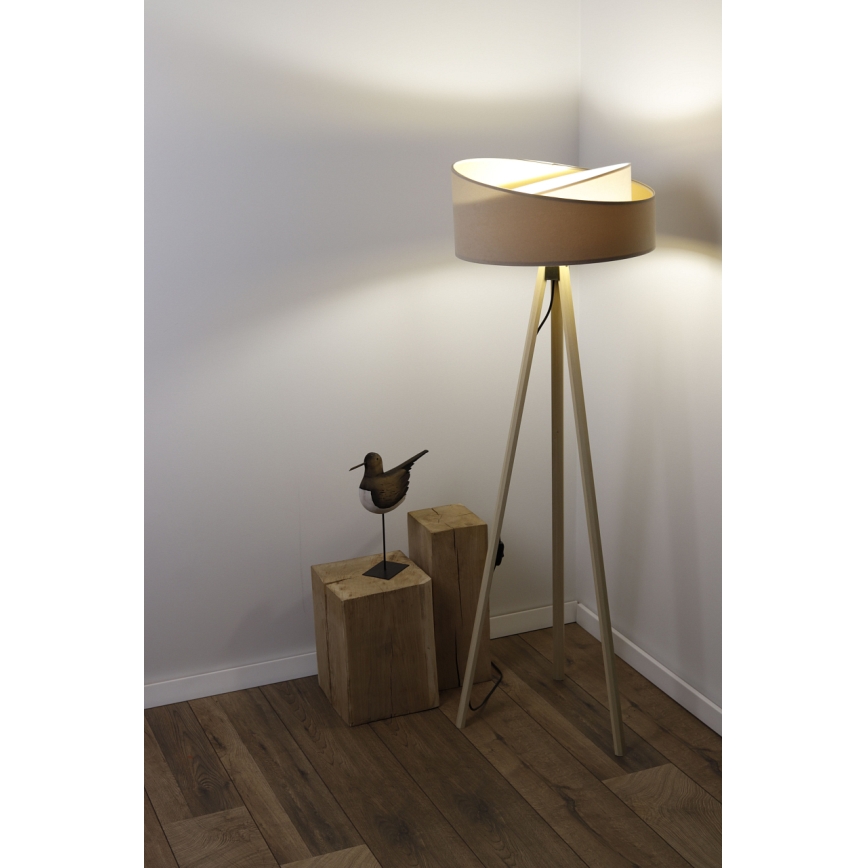 Podna lampa GALAXY 1xE27/60W/230V bež