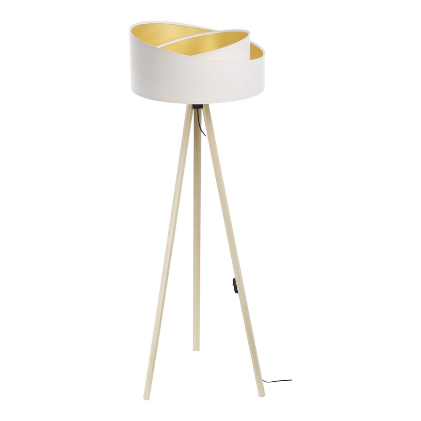 Podna lampa GALAXY 1xE27/60W/230V bijela/bež