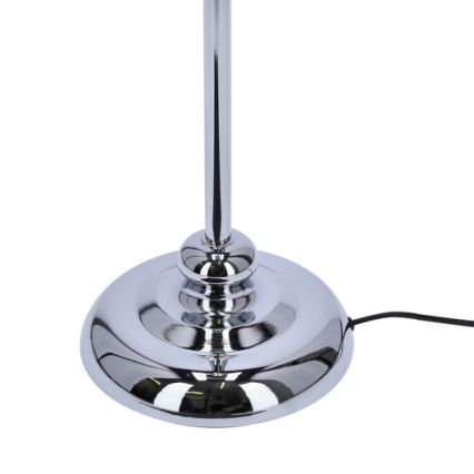Podna lampa GILLENIA 1xE27/60W/230V srebrna