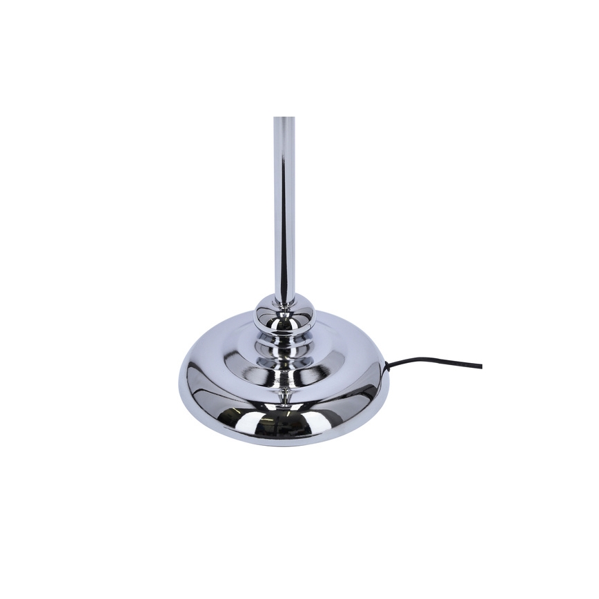 Podna lampa GILLENIA 1xE27/60W/230V srebrna