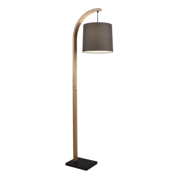 Podna lampa HANA 1xE27/40W/230V smeđa
