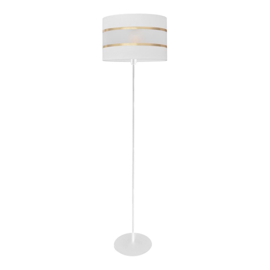 Podna lampa HELEN 1xE27/15W/230V bijela/zlatna