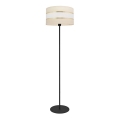 Podna lampa HELEN 1xE27/15W/230V krem/crna/zlatna