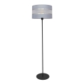 Podna lampa HELEN 1xE27/15W/230V siva/crna