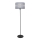 Podna lampa HELEN 1xE27/15W/230V siva/crna