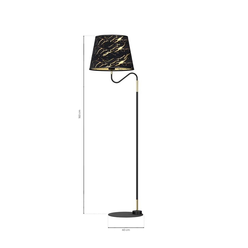Podna lampa HERMES 1xE27/60W/230V