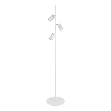 Podna lampa KARBON 3xGU10/10W/230V bijela