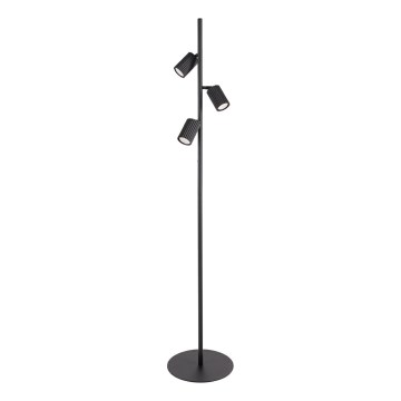 Podna lampa KARBON 3xGU10/10W/230V crna
