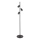 Podna lampa KARBON 3xGU10/10W/230V crna