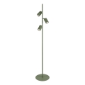Podna lampa KARBON 3xGU10/10W/230V zelena