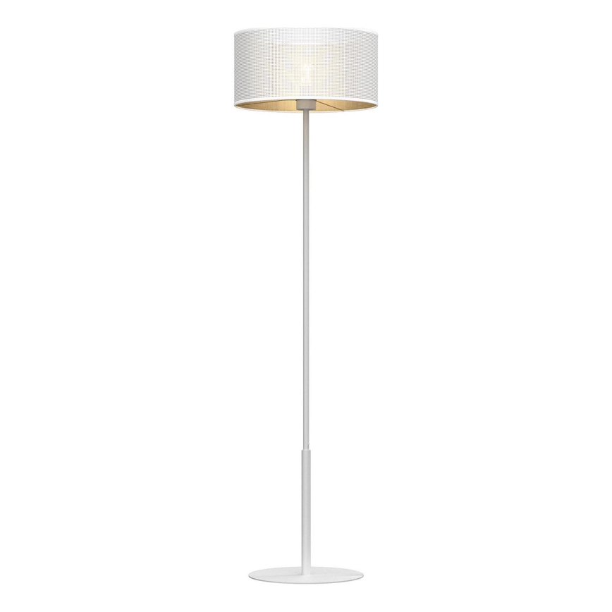 Podna lampa LOFT SHADE 1xE27/60W/230V bijela/zlatna