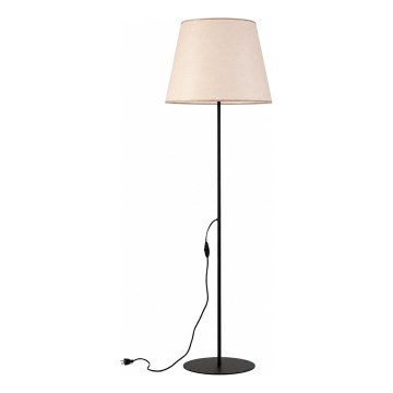 Podna lampa MARTINA 1xE27/15W/230V crna/bijela