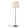 Podna lampa MARTINA 1xE27/15W/230V crna/bijela