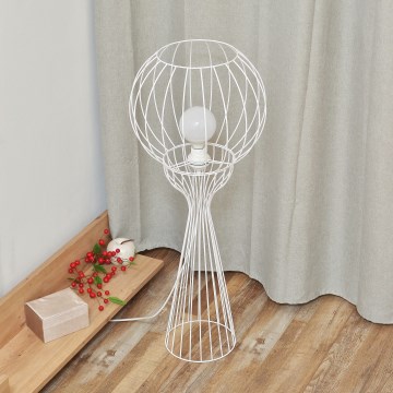 Podna lampa MERCURE 1xE27/15W/230V bijela