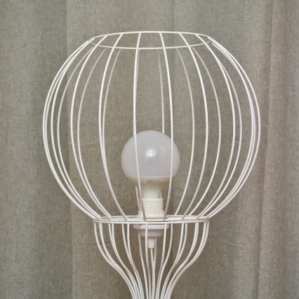 Podna lampa MERCURE 1xE27/15W/230V bijela